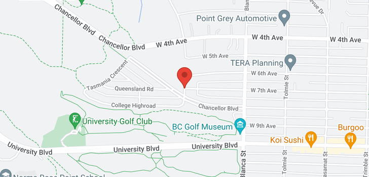 map of 4796 W 7TH AVENUE